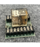 Curtis RS4 Relay Socket Board with Potter &amp; Brumfield R10-E1-X4-115V Rel... - $22.76