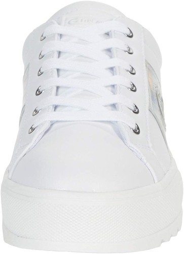 GBG Los Angeles Primly White/Silver 11 M Women Sneakers Shoes Item image 6