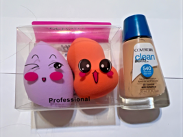 Covergirl Clean Matte Foundation Oil Control  540 Natural Beige Blue Lid... - $212.30 MXN
