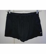 NIKE DRI-FIT LADIES BLACK 100% POLYESTER LINED SHORTS-M(8/10)-WORN ONCE-... - $210.83 MXN