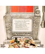 1966 Jell-O Slot Machine Dessert Sweepstakes Advertisement Jackpot Prize... - $68.92 CAD