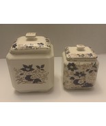 Antique Hand Painted Japanese Royal Crown Tea Caddys - $62.04 CAD