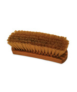 Shoe Shine Brush -Natural Color Hair Made for Light Shoes or Boots Wood ... - £7.47 GBP