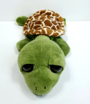 Seaworld Sea Turtle Plush Stuffed Aquatic Animal Brown Shell With Pocket... - £14.02 GBP