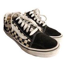 VANS Checkerboard Old Skool Lace Up Skate Sneaker Boys Youth Size 3 - $19.99