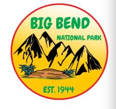 4&quot; big bend national park est 1944 bumper sticker decal usa made - £21.91 GBP