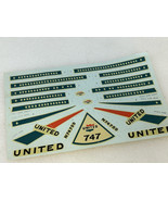 Aurora Decal Sheet United Boeing 747 Jumbo Jet - $17.45 CAD