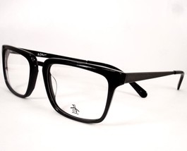 Penguin Eyeglasses The Stanford Black Men 53-18-140 Plastic Metal Frame Designer - £76.31 GBP