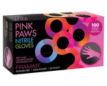 Framar Pink Paws Medium Nitrile Gloves - $28.66