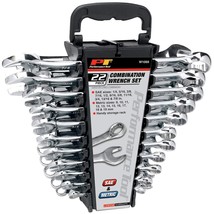 Performance Tool W1099 22-Piece SAE and Combination Metric Wrench Set wi... - £54.98 GBP