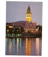 WALT DISNEY WORLD Postcard Italy World Showcase 4x6 Vintage EPCOT Unused - €5,14 EUR