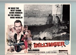 Dillinger-Warren Oates-Ben Johnson-Michelle Phillips-11x14-Lobby Card - £22.02 GBP