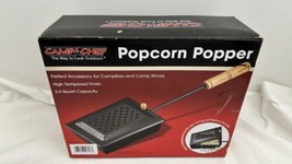 CAMP CHEF Popcorn Popper Campfire &amp; Camp Stove Portable 3.5 Qt Capacity New - £19.45 GBP