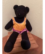 Rare 1983 KAREEM ABDUL JABEAR Teddy Bear North American Bear Vintage Bas... - $11.75