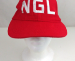 NGL Red Unisex Embroidered Adjustable Baseball Cap - $13.57