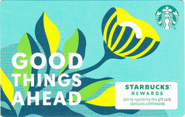 Starbucks 2021 Good Things Ahead Recyclable Gift Card New No Value - £1.55 GBP