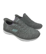 Skechers Gray Slip On Tennis Shoes Size 10M - €24,32 EUR