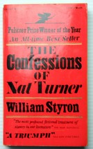 William Styron Vntg Mmpb 1967 1st Prt The Confessions Of Nat Turner Slave Rebel - £8.47 GBP