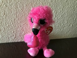 **Dainty** ~2020 Ty Beanie Boo~ 6&quot; Valentine&#39;s Day Flamingo~ MWMT!! Super Cute! - £5.45 GBP