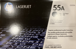 Genuine HP 55A (CE255A) Black Print Cartridge FRESH NEW 2024 BORN DATE - $169.21 CAD