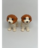2 Barbie Saint Bernard Doggy Daycare Replacement Dog Puppy Mattel Barbie - $219.13 MXN