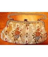 La Regale Floral Evening Purse with Satin Lining - £25.93 GBP