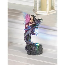 Light Up Fairy And Dragon Figurine - $45.00
