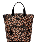 New Kate Spade Chelsea Spotted Leopard Large Convertible Backpack Brown ... - $2,526.34 MXN