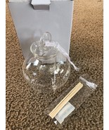 Young Living 2018 Glass Christmas Ornament Reed Diffuser Clear NEW - £16.80 GBP