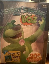 Start Singing with BOZ 20+ Songs Kids DVD The Big Green Bear Next Door - £7.07 GBP