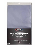 10 packs of 100 (1000) BCW 12&quot; x 16 ¼&quot; Newspaper Sleeves - €150,50 EUR