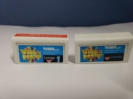 Lot of 2 Tiger 1995 Wheel of Fortune Deluxe Game Cartridges Handheld #1 - £10.86 GBP