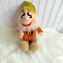 Snow White 7 Dwarves Doc Plush Stuffed Animal Toy 10.5 in Tall Sega - $12.87