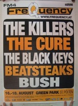 The Killers Cure Korn Bush Beatsteaks German Tour Poster-
show original ... - $62.74