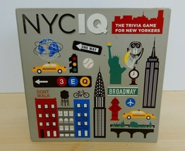 NYC IQ : The Trivia Game for New Yorkers (2013, Board Book) - £15.67 GBP