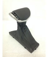 Cadillac CT6 2016-2018 black and silver shift knob with leather boot - $29.99