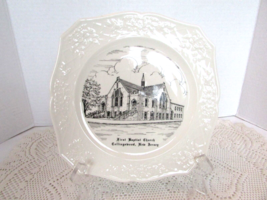 FIRST BAPTIST CHURCH COLLINGSWOOD NJ RELIGIOUS COLLECTOR PLATE - $9.85