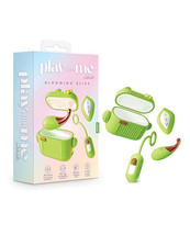 Blush Play with Me Blooming Bliss Remote Controlled Vibrating Kit - Green - $65.80