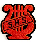 High School Varsity XL Patch SHS Orange Logo Vintage 1960-1970s Collecti... - $27.56 CAD