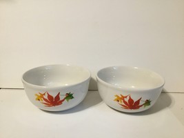 Royal Norfolk Oak Leaves And Acorns Cereal Bowl Set Of 2 - £10.93 GBP