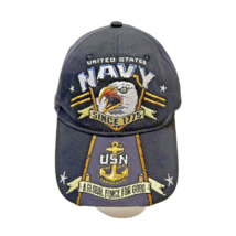 US Navy Screaming Eagle Military Unisex Ballcap Adjustable Embroidered - $12.45