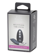 Fifty Shades Of Grey Relentless Vibrations Remote Control Panty Vibe - Black - £133.35 GBP