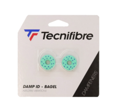 Tecnifibre Damp ID Bagel 2pcs Dampener Tennis Racquet Absorbs Vibrations... - $21.90
