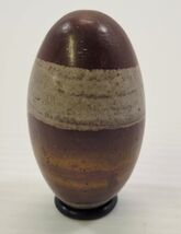 *C51) Shiva Lingam India Smooth Meditation Healing Egg Stone - $49.49