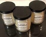 X 3 Pack~Bath Body Works SPICED GINGERBREAD Single 1-Wick Candle 7 oz NEW - £31.53 GBP