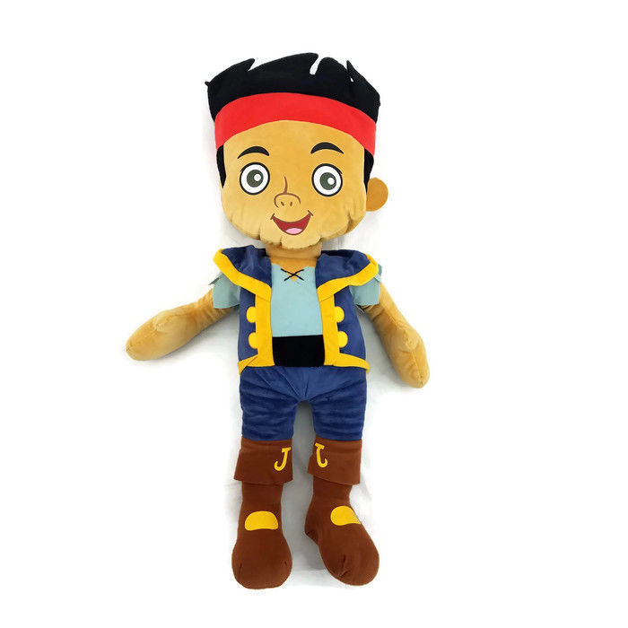 Jake of the Neverland Pirates Peter Pan Doll Boy Plush Toy by Disney 29" Netflix - $38.96