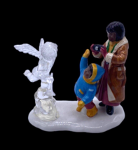 Department 56 Christmas Figurine Ice Sculpture Black Mom Son Village Fig... - $24.09