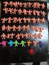 Vintage 80&#39;s M.U.S.C.L.E Figure Lot of 5 Ramdom Picked Characters Muscle Men  - $44.55