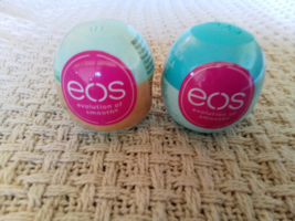 EOS Super Soft Shea Lip Balms - 2 Spheres - Sweet Mint &amp; Vanilla Mint - £5.89 GBP