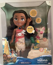 Moana &amp; Friends Singing Figure NEW Disney 12 Phrases - £39.52 GBP